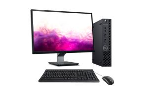 Pack Pc de bureau reconditionné pas cher - Dell OptiPlex 3070 Micro - I5 9400T - 16Go - SSD 240 Go - W11
