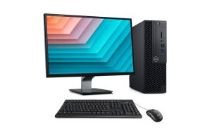 Pack PC bureau reconditionné - Dell Optiplex 3060 SFF - I5-8400 - 16Go - 240Go SSD - Windows 11