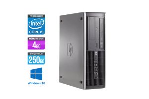 HP Elite 8200 SFF - Core i5 - 4Go - 250Go HDD - W10