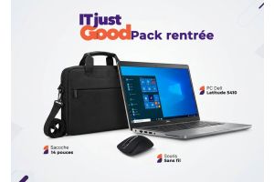 Dell Latitude 5410 &eacute;tat correct reconditionn&eacute; i5-10310U 16Go 256Go SSD 14" FHD Windows 11 + sacoche et souris sans fil