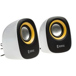 Enceintes PC - Haut-parleurs König CS20SPS100YE