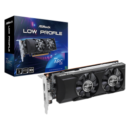 Carte graphique Gamer Intel ARC A380 AsRock Low Profile - 6Go GDDR6