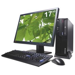 Lenovo Thinkcentre M58P SFF + Écran 17"