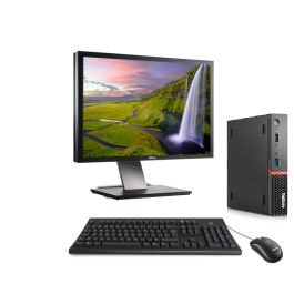 Lenovo ThinkCentre M900 Tiny + Écran 24"