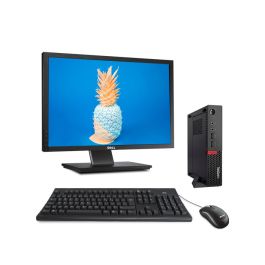 Lenovo ThinkCentre M910Q TINY + Écran 22"