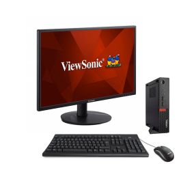 Lenovo ThinkCentre M910Q TINY + Écran 24"