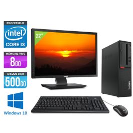 Lenovo ThinkCentre M710S SFF + Écran 22"