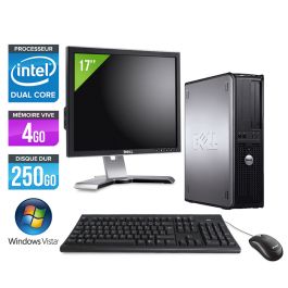 Dell Optiplex 755 Desktop + Écran 17"