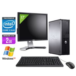 Dell Optiplex 755 Desktop + Ecran 17"