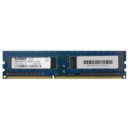 Barrette mémoire RAM Elpida DIMM DDR3 PC3-10600U - 4 Go 1333 MHz - EBJ41UF8BCF0-DJ-F