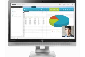Écran 24 pouces reconditionné HP EliteDisplay E240c - FHD - VGA - HDMI - DisplayPort