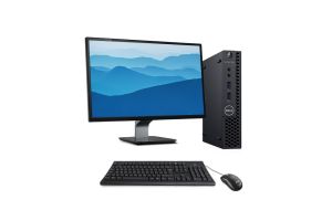 Pack Pc bureau reconditionné Dell Optiplex 3060 Micro + Écran 22" - Intel Core i5 - 16Go - 500Go SSD - Windows 11