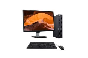 Pack pc de bureau Dell 3070 Micro - Intel Pentium Gold 5420T - 8Go - SSD 240 Go - W11 - ecran 22 pouces