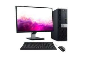 Pc de bureau Dell Optiplex 5060 SFF reconditionné - Intel core i3 - 16Go - SSD 256Go - Windows 11 - Ecran 22