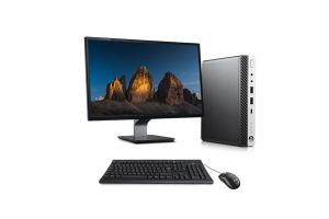 Pc bureau reconditionné - HP ProDesk 600 G3 DM - i5-6500T - 8Go DDR4 - 240Go SSD - Windows 10