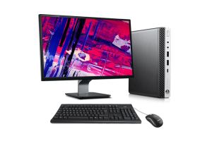 HP Prodesk 600 G3 DM + 23" - i5 - 8Go DDR4 - 256Go SSD - Windows 10