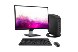HP Thin Client T640 USDT reconditionné + 22" R1505G 8Go 256Go SSD Windows 10