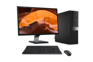 PC avec écran 22" reconditionnée Dell Optiplex 5040 SFF - I5-6500 - 16Go - 240Go SSD - Windows 10