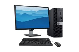 Dell Optiplex 5060 SFF reconditionné + 24" i3 8Go 256Go SSD Windows 11