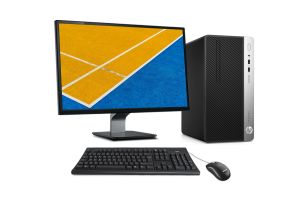PC avec écran reconditionné - HP ProDesk 600 G5 Tour + 24" - I5 - 8Go DDR4 - 256Go SSD - Windows 11