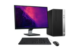 PC avec écran reconditionné - HP ProDesk 600 G5 Tour + 22" - I5 - 8Go DDR4 - 512Go SSD - Windows 11