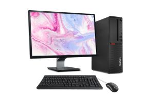 Lenovo ThinkCentre M720s SFF + 23" reconditionn&eacute; i5 8Go 512Go SSD W11