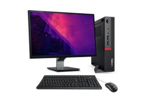 PC avec écran reconditionné Lenovo ThinkCentre M910Q TINY + 22" - i5 - 8Go - 240Go SSD - Windows 10