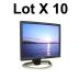 Lot de 10 écrans plats TFT 17' / Dalle Plate - "
