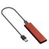 Boîtier M.2 SATA SSD externe - Rouge