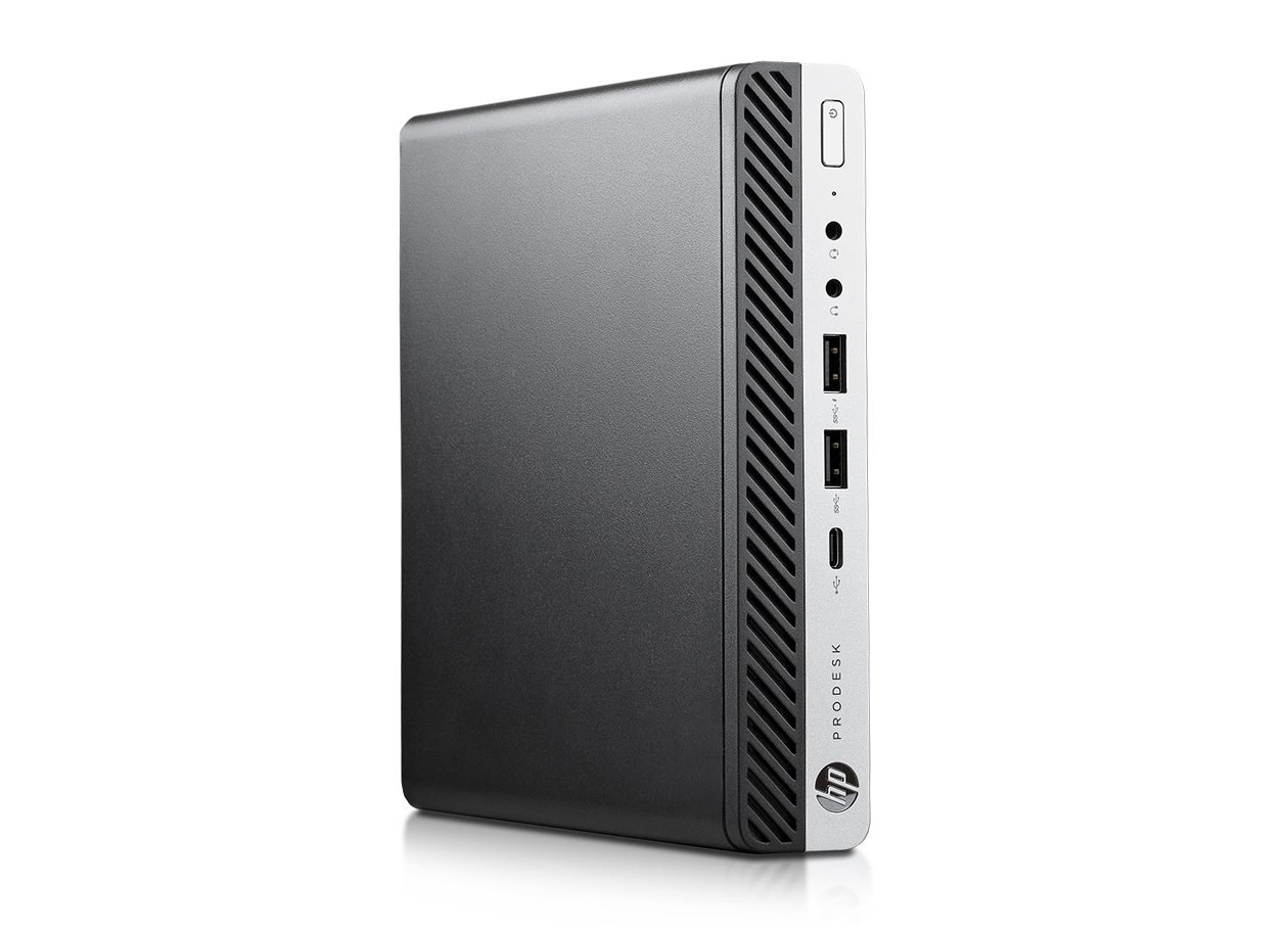 Mini PC bureau reconditionné - HP ProDesk 600 G5 DM - i3-9300T - 8Go DDR4 - 256Go SSD - Windows 11
