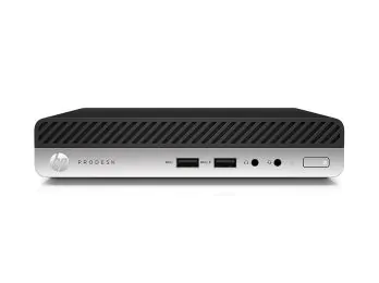 PC bureau reconditionné HP EliteDesk 400 G4 DM - i3-8100T - 8Go