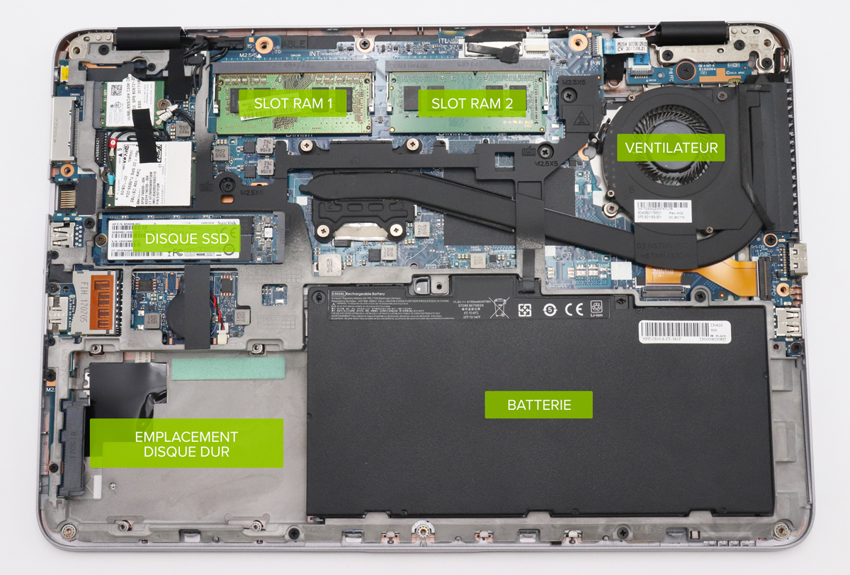 HP EliteBook 840 G3 – I7-6600U, 240 Go HDD, 14″, Win 10 Pro – Occasion