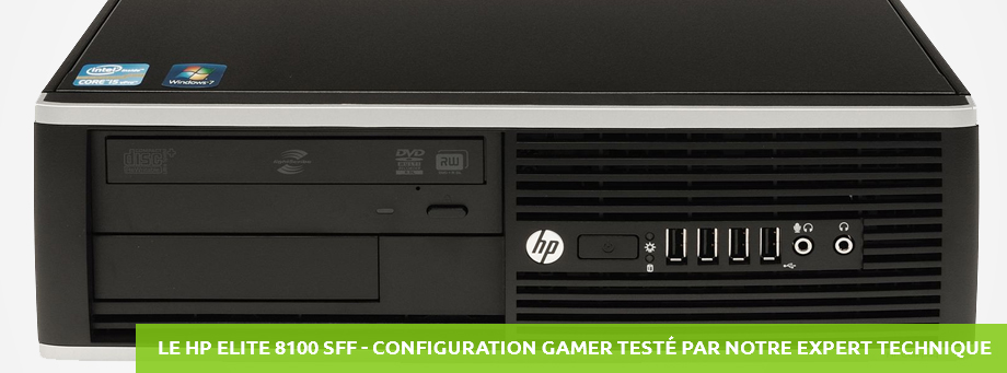 PC HP 8100 SFF Reconditionné - Intel Core I5-650, RAM 8Go, 1To, Windows 10, écran 19 Pouces