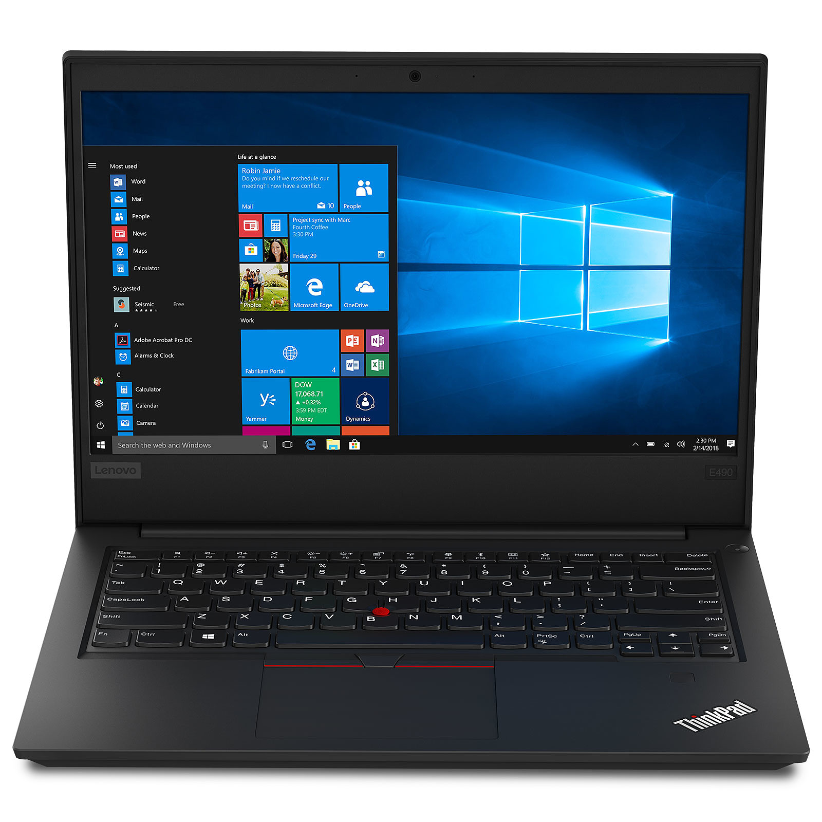 Lenovo Thinkpad E490 - i5 - 16Go - SSD 500 Go - Windows 11